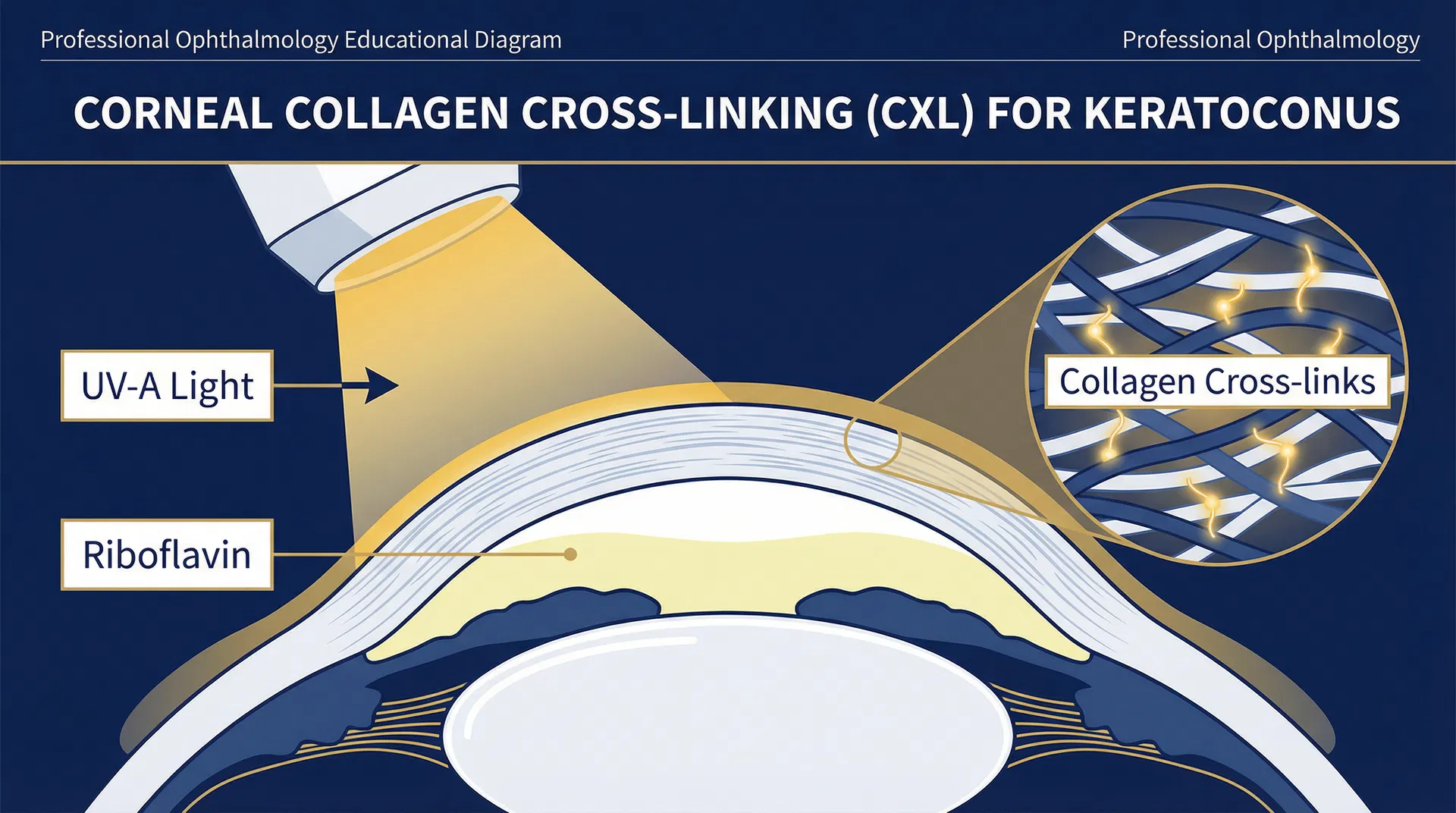 Crosslinking de Córnea — tratamento de ceratocone