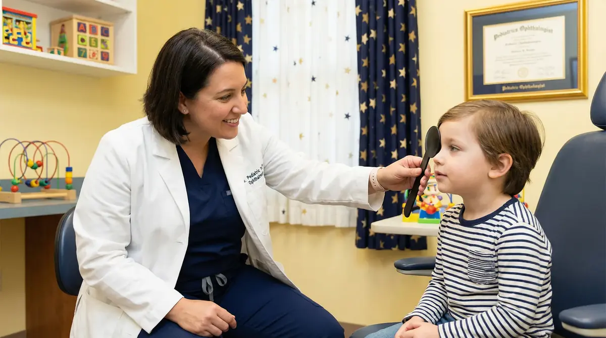 Teste de cobertura para diagnóstico de estrabismo — Drudi e Almeida